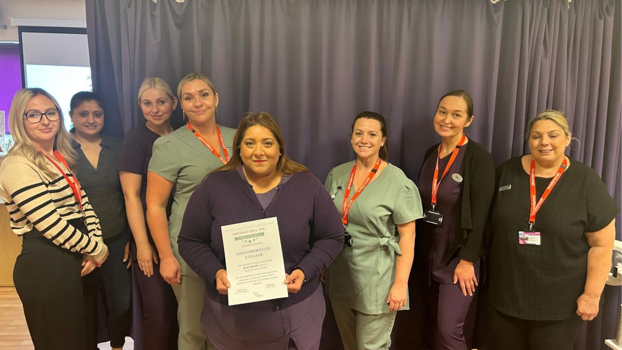 Platinum Certified! Beauty Therapy Team Earns Outstanding National Certification